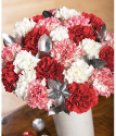 Xmas bouquet | Christmas Candy | Christmas flowers by post from Bunches with free UK delivery