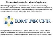 Vitamins For Adrenal Support by Radiantlivingcenter