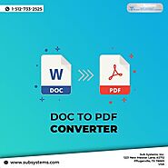 Buy DOCX to PDF Converter and Convert Just in One Click