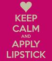 +how to apply lipstick+