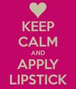 +how to apply lipstick+
