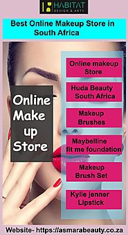 Buy best online makeup store in South Africa