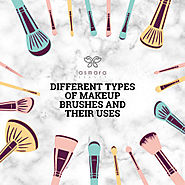 Different types of makeup brushes and their uses | Visual.ly