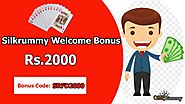 How to get Rs.2000 online rummy welcome bonus - Silkrummy