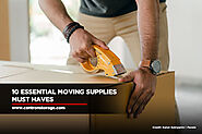 10 Essential Moving Supplies Must Haves | Centron Self Storage Unit