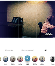 Retrica mobile editing application new update Android and IOS