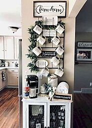 Coffee Corner Ideas For A Small Space – Cozy Nook Ideas For Home - Decorating Ideas And Accessories For The Home - Cr...