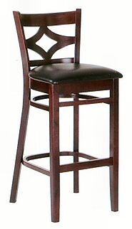 Bar Chair #2523P - Bistro Tables & Bases
