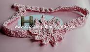 Easy Free Crochet Patterns for a Baby Headband with Crochet Flower