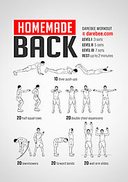 Homemade Back Workout