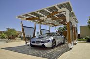 BMW Solar Charging Carport Concept Is Stunning Functional Art