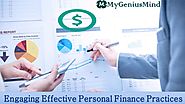 Engaging Effective Personal Finance Practices