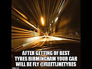 Tyres Birmingham | Mobile Tyre fitting Birmingham from Fleetline Tyre Services