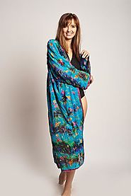 Buy Floral Maxi Kimono Online at The Rags Tribe