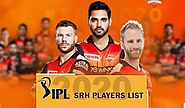 Sunrisers Hyderabad SRH IPL 2020 Squad | SRH IPL Team 2020