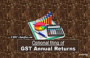 1. What is the new provision of annual GST return filing?