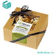 Custom Printed Muffin Boxes | Custom Boxes | Urgent Packagings