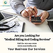 Are you Looking For medical billing and coding services Outsource your medical coding services to e-care India, a lea...