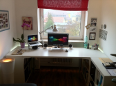 Nothing special, just my desk at home :)