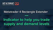 Rectangle Extender Metatrader Indicator for Supply and Demand Forex Trading
