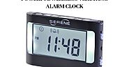 Don't Oversleep and Be On Time with Wireless Vibrating Alarm Clocks