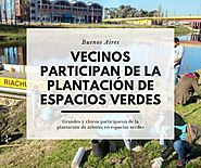 En Buenos Aires los vecinos participan de la plantación de espacios verdes — puntosverdesbsas