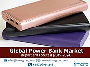 Power Bank Market Estimated to Exceed US$ 29.5 Billion Globally By 2024: IMARC Group