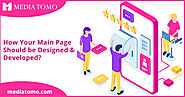 How Your Main Page Should be Designed & Developed? - Digital Advertisement Blog
