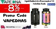 Squid Industries Peacemaker V2 Subohm Tank - You’d Be Crazy to Miss This with 8% OFF - VAPEDNA Australia Online Vape ...