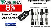 Squid Industries Squad Atomizer 2ml - You’d Be Crazy to Miss This 8% OFF - VAPEDNA Australia Online Vape Store