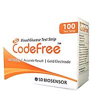 Buy SD Codefree Blood Glucose Monitoring System,100 Strips