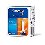 Buy ContourTS Blood Glucose Test Strips, 50 Strips (Multicolor)