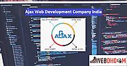 Ajax web development company India