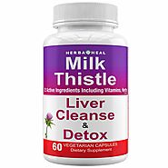 Detox Liver milk thistle ultra veg capsule