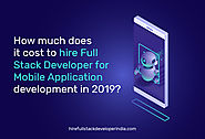 What is the Cost of Mobile Application Development Services for 2019?