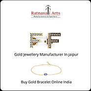 Gold Jewellery Manufacturer In jaipur | Buy Gold Bracelet Online India