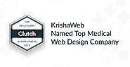 KrishaWeb Named Top Medical Web Design Company On Clutch - KrishaWeb
