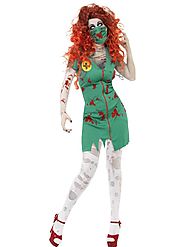 Womens Zombie Scrub Nurse Costume 75% off | Zombie Dresses