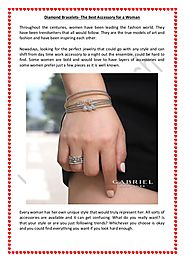 Diamond bracelets the best accessory for a woman