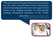The Leader in Tennis Fitness, Tennis Training, Performance, Tennis Education and Tennis Certification