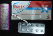 Bunex (Buprenorphine) 0.2mg by Safe-Pharma x 1 Strip