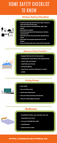 Home Safety Checklist to Know | Home Security Ideas