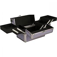 VK004 - 4-Tiers Cantilever Trays Makeup Case Online