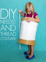 DIY Needle and thread costume