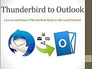 MailsDaddy Thunderbird to Outlook Converter - Export TB Mailboxes to PST