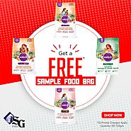 Get a Free Sample Food Bag | Buy Pet Food Online – SG Pets