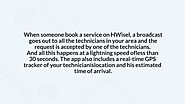 Home Appliance Repair Service — HWisel provides you the best repair services on...