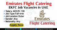 Emirates Flight Catering Careers Dubai - EKFC Careers 2022