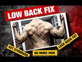 Get Rid of LOWER BACK FAT and PAIN (Must Watch for Men!)