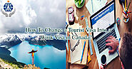 How to change a tourist visa into a work visa in Canada?